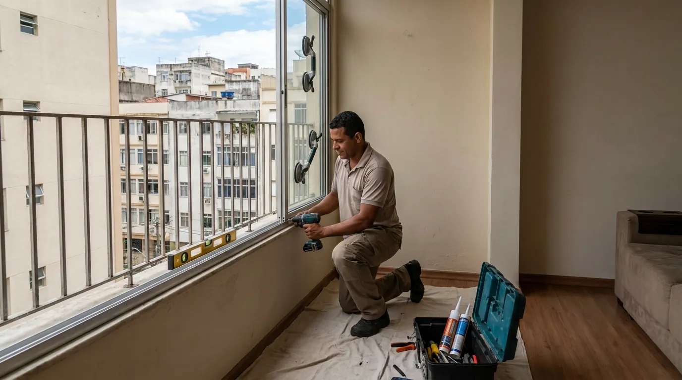 Troca de Painéis de Vidro em São José dos Pinhais‑PR